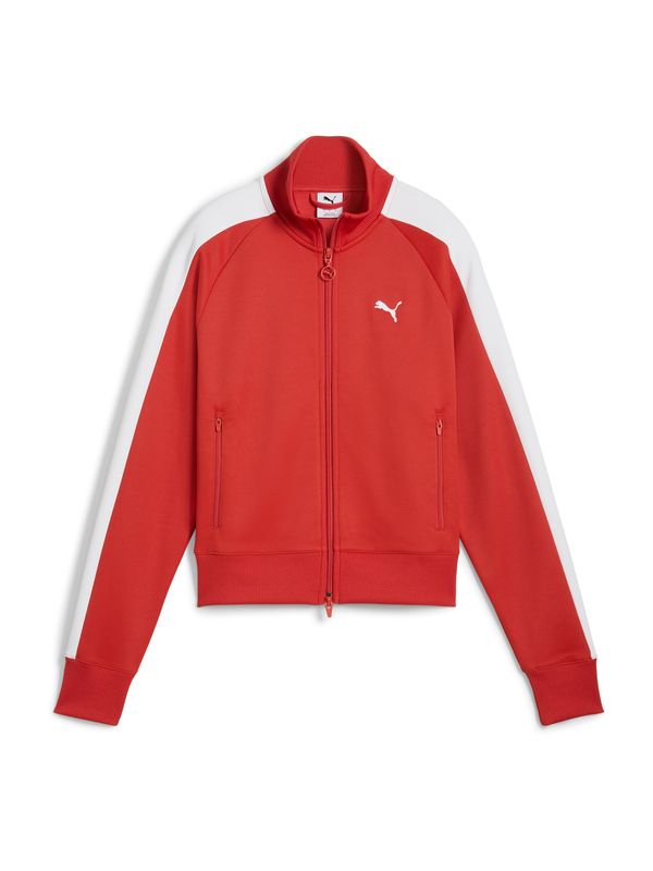 PUMA PUMA Gornji dio trenirke 'T7 ALWAYS ON'  crvena / bijela