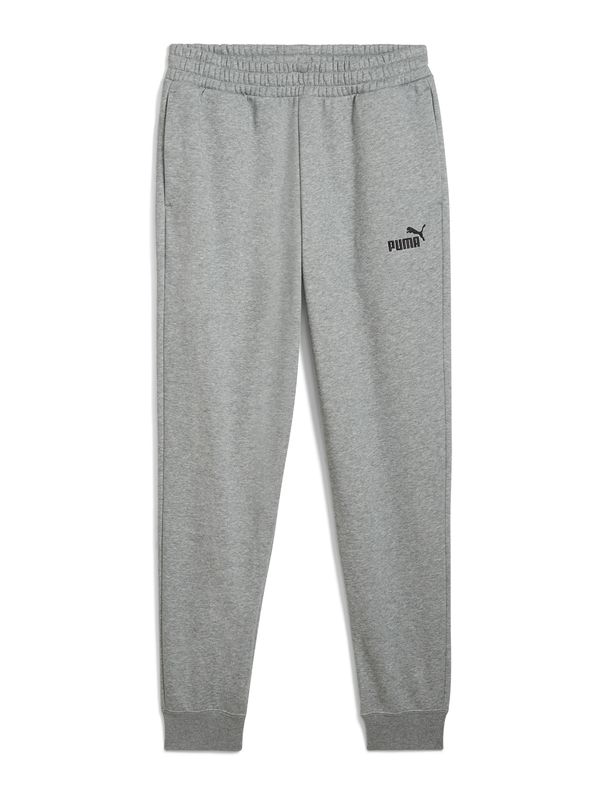 PUMA PUMA Hlače 'ESS No. 1'  kameno siva / crna