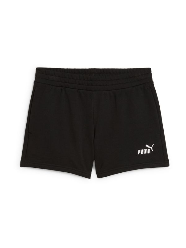 PUMA PUMA Hlače 'ESS Small No. 1'  crna / bijela