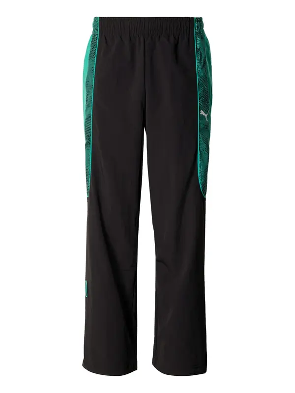 PUMA PUMA Hlače 'PUMATECH-X'  zelena / crna