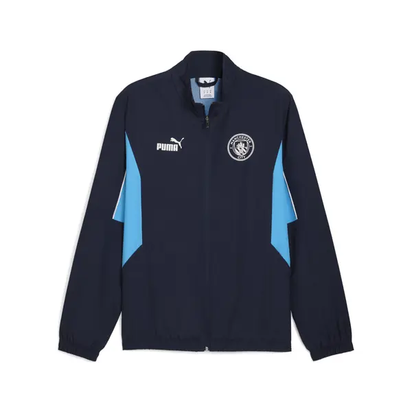 PUMA PUMA Jakna za vježbanje 'Manchester City FtblArchive'  mornarsko plava / svijetloplava / bijela