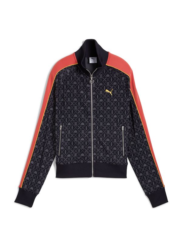 PUMA PUMA Jakna za vježbanje 'ROAD TO UNITY'  mornarsko plava / siva / narančasto crvena