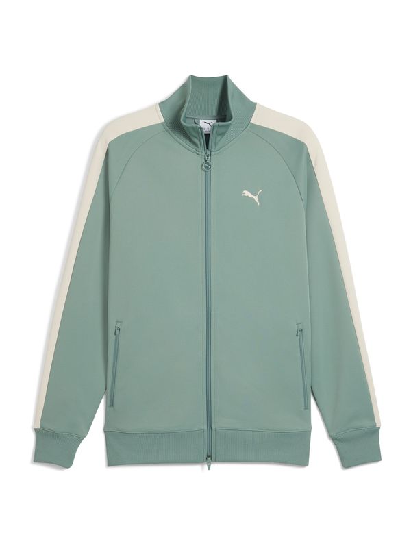 PUMA PUMA Jakna za vježbanje 'T7 Always On'  žad / prljavo bijela