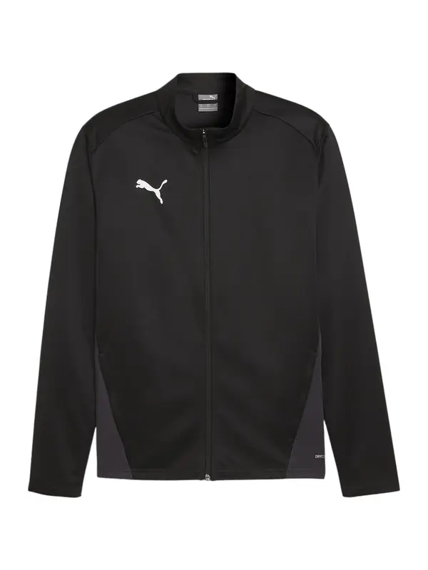 PUMA PUMA Jakna za vježbanje 'Team Goal'  crna / bijela