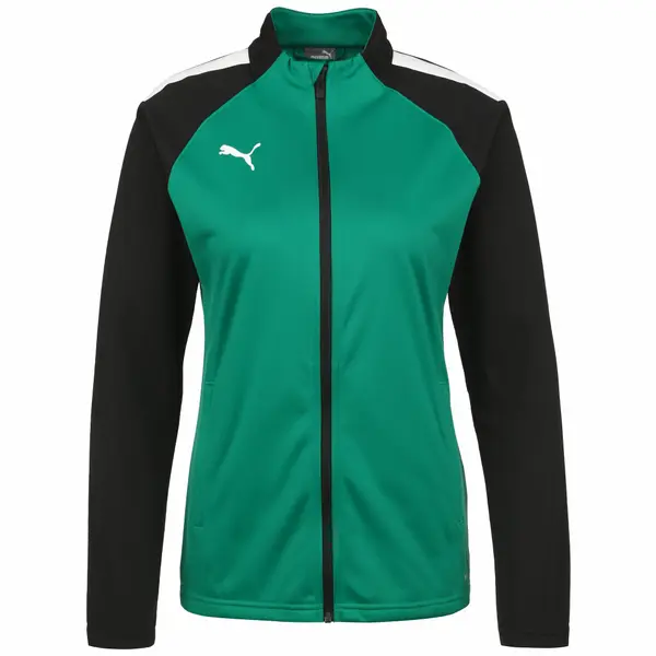 PUMA PUMA Jakna za vježbanje 'Team Liga'  zelena / crna / bijela
