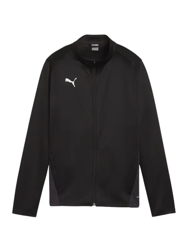 PUMA PUMA Jakna za vježbanje 'TeamGoal'  crna / bijela