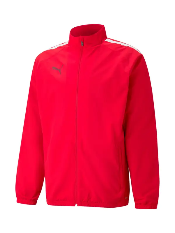 PUMA PUMA Jakna za vježbanje 'TeamLiga'  crvena / bijela
