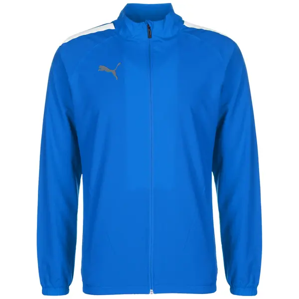 PUMA PUMA Jakna za vježbanje 'TeamLIGA'  plava / siva / bijela
