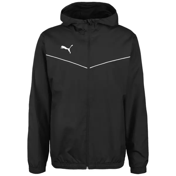 PUMA PUMA Jakna za vježbanje 'Teamrise'  crna / bijela
