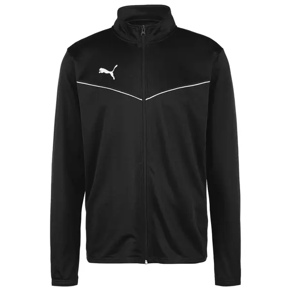 PUMA PUMA Jakna za vježbanje 'Teamrise'  crna / bijela
