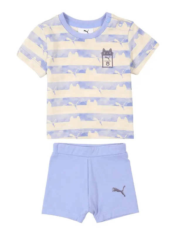 PUMA PUMA Komplet 'Puma x Gabby's Dollhouse Minicats'  boja slonovače / lavanda