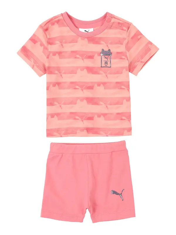 PUMA PUMA Komplet 'Puma x Gabby's Dollhouse Minicats'  pastelno roza / svijetloroza / srebro