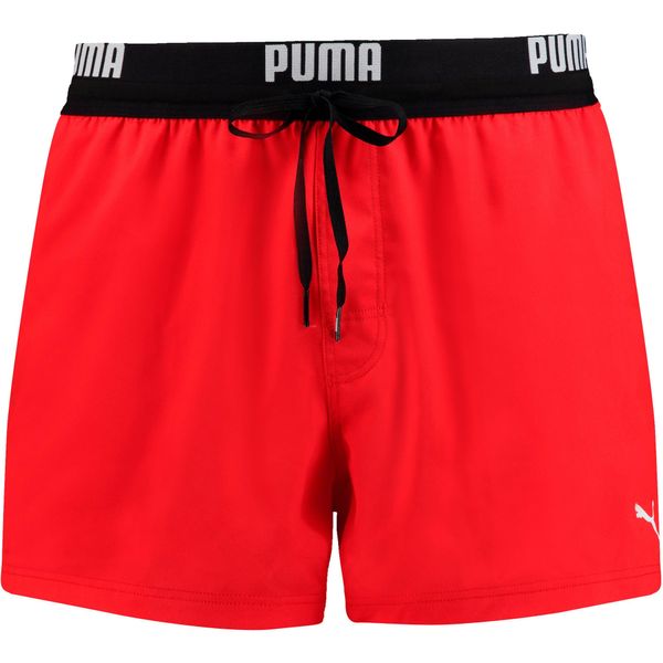 PUMA PUMA Kupaće hlače  crvena / crna / bijela