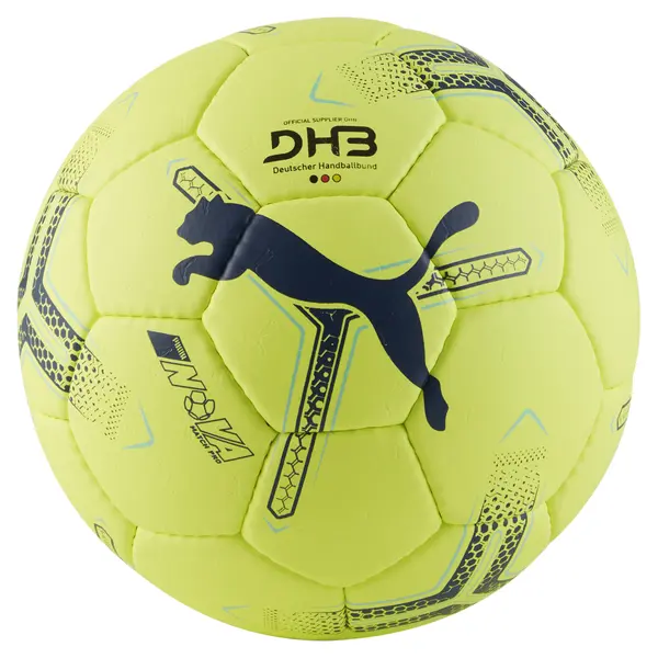 PUMA PUMA Lopta 'Nova Match Pro'  morsko plava / svijetloplava / svijetložuta / crna