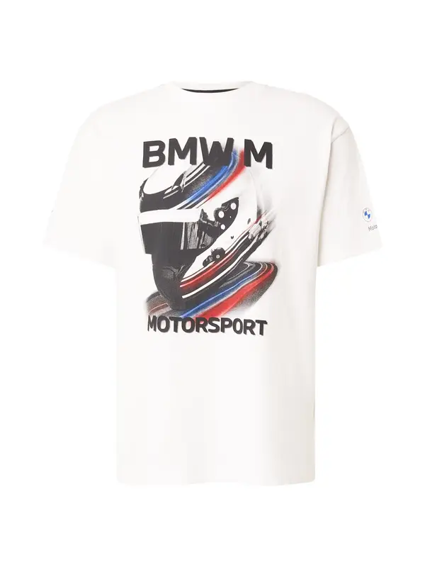 PUMA PUMA Majica 'BMW MMS'  plava / trešnja crvena / crna / bijela