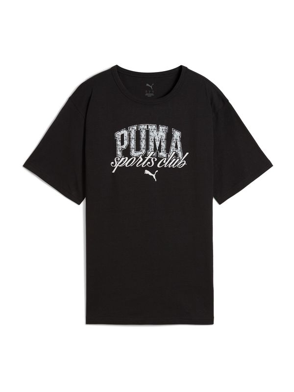 PUMA PUMA Majica 'CLASS'  crna / prljavo bijela