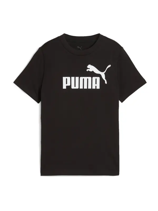 PUMA PUMA Majica 'ESS No. 1'  crna / bijela