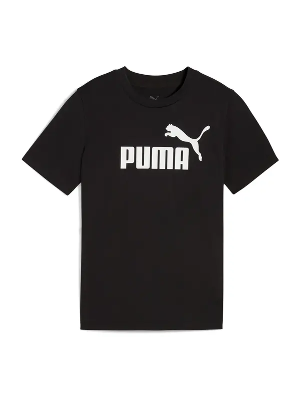 PUMA PUMA Majica 'ESS No. 1'  crna / bijela