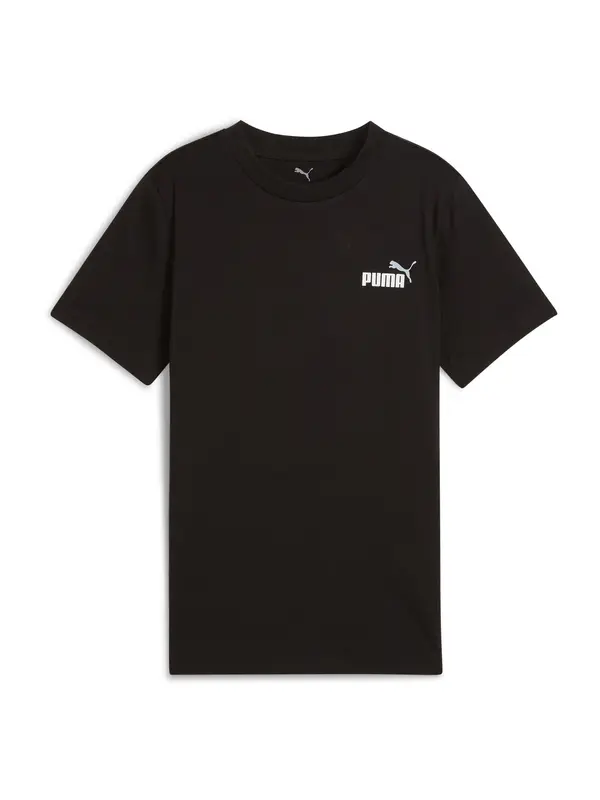 PUMA PUMA Majica 'ESS No. 1'  crna / bijela