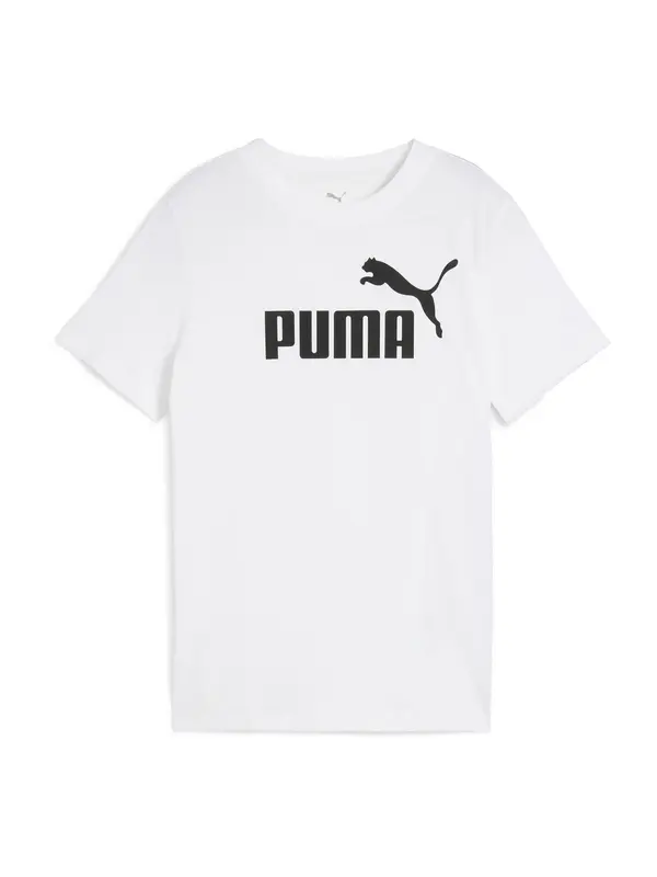 PUMA PUMA Majica 'ESS No. 1'  crna / bijela
