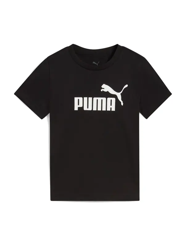 PUMA PUMA Majica 'ESS No. 1'  crna / bijela