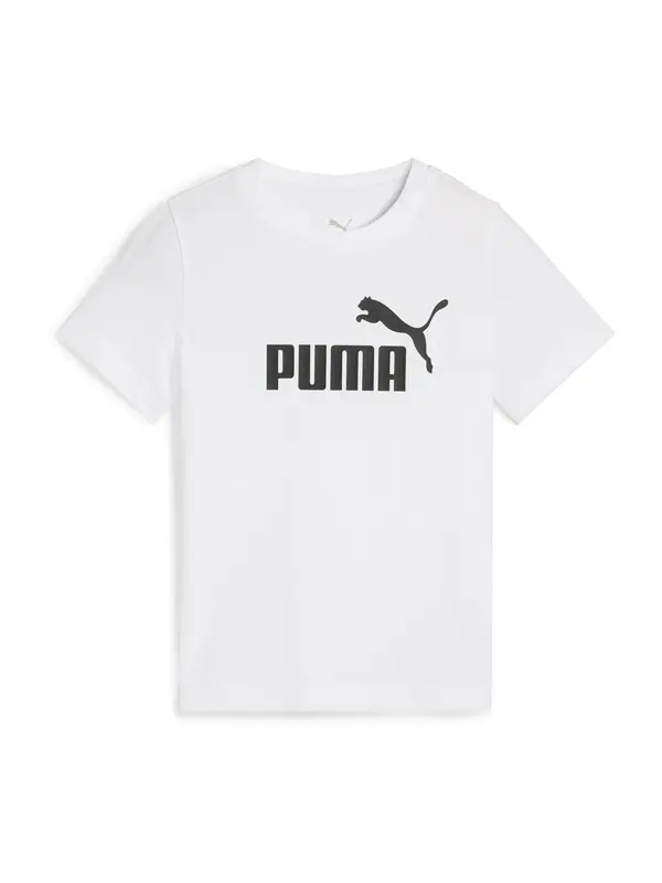PUMA PUMA Majica 'ESS No. 1'  crna / bijela