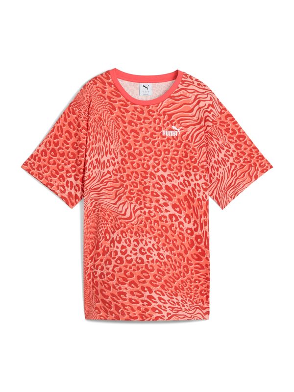 PUMA PUMA Majica 'ESS'  roza / malina / svijetloroza / bijela