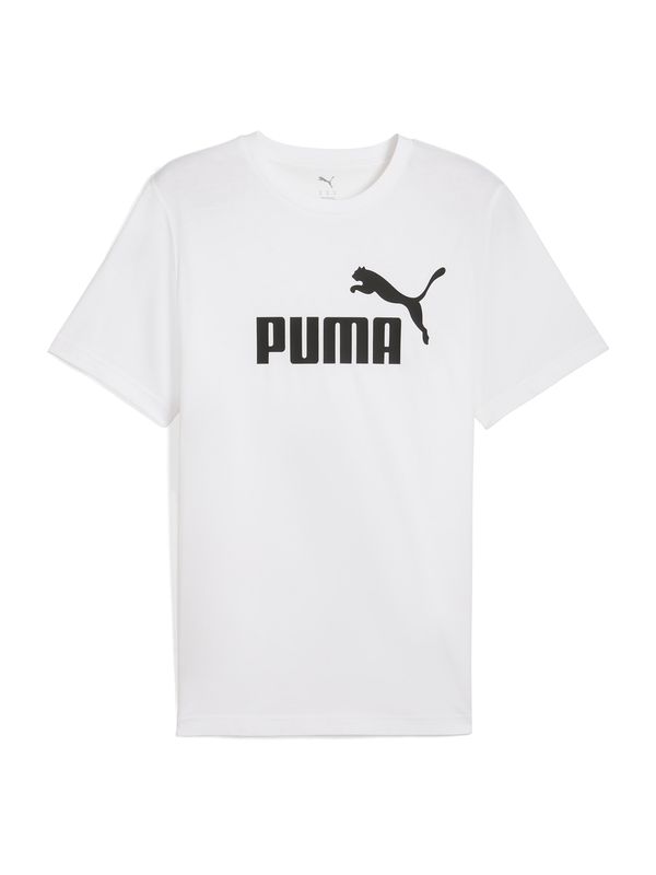 PUMA PUMA Majica 'Essentials No. 1'  crna / bijela