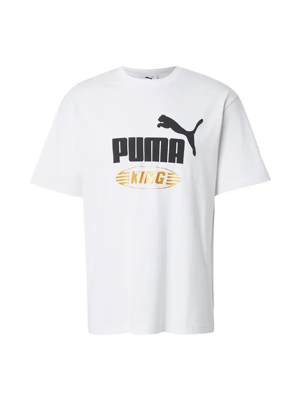 PUMA PUMA Majica 'Future Archive King'  zlatna / crna / bijela
