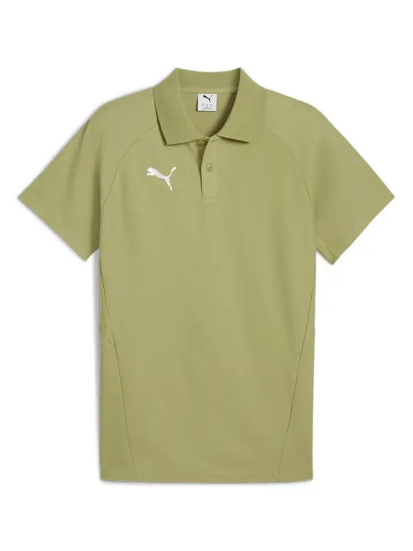 PUMA PUMA Majica 'Team'  maslinasta / bijela