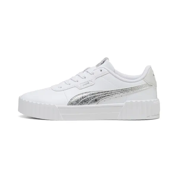 PUMA PUMA Niske tenisice 'Carina 3.0'  srebro / bijela