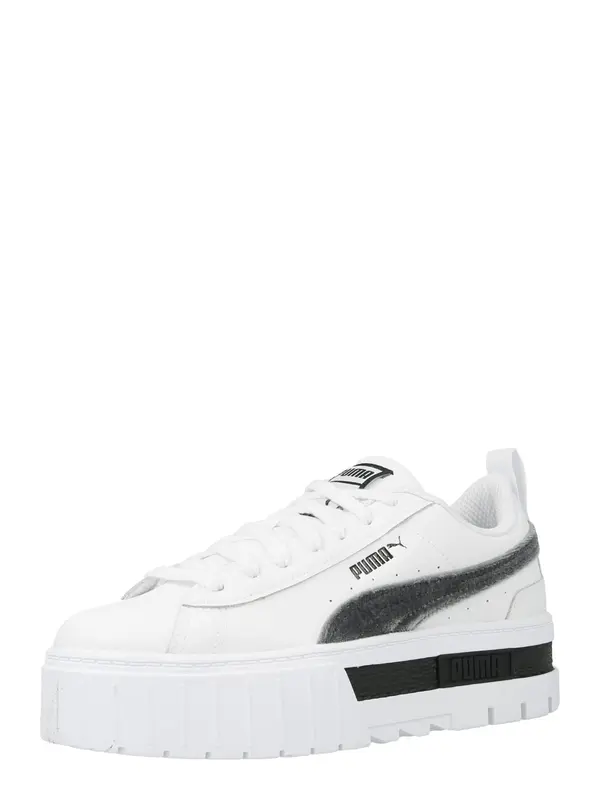 PUMA PUMA Niske tenisice 'Mayze Velvet Dream'  tamo siva / bijela