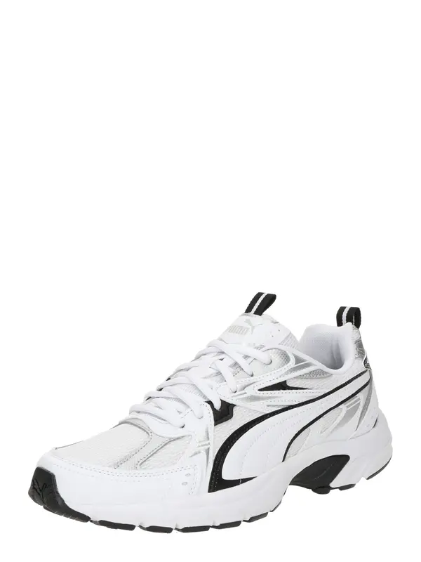 PUMA PUMA Niske tenisice 'Milenio'  crna / srebro / bijela