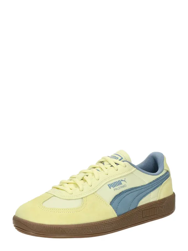 PUMA PUMA Niske tenisice 'Palermo Pop'  opal / limeta zelena / pastelno žuta