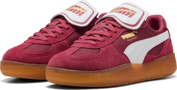 PUMA PUMA Niske tenisice 'Palermo'  smeđa / zlatna / crvena / bijela