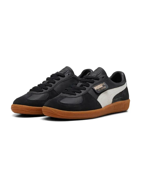 PUMA PUMA Niske tenisice 'Palermo'  zlatna / crna / bijela