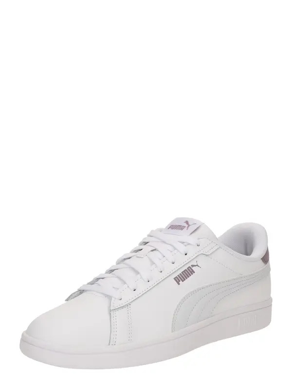 PUMA PUMA Niske tenisice 'Smash 3.0'  svijetlosiva / ljubičasto crvena / bijela