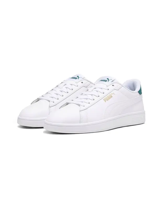 PUMA PUMA Niske tenisice 'Smash 3.0'  zlatna / smaragdno zelena / bijela