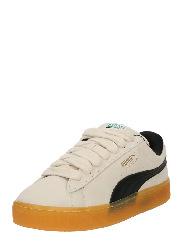 PUMA PUMA Niske tenisice 'Suede XL Dark Risk'  boja pijeska / zlatna / crna