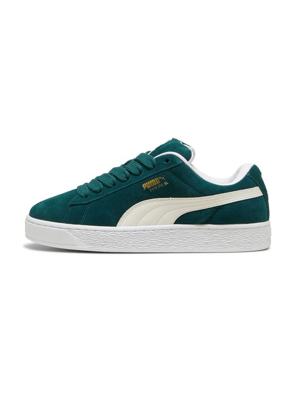PUMA PUMA Niske tenisice 'Suede XL'  smaragdno zelena / vuneno bijela