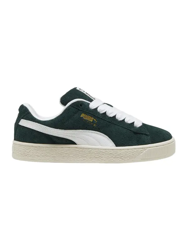 PUMA PUMA Niske tenisice  tamno zelena / bijela