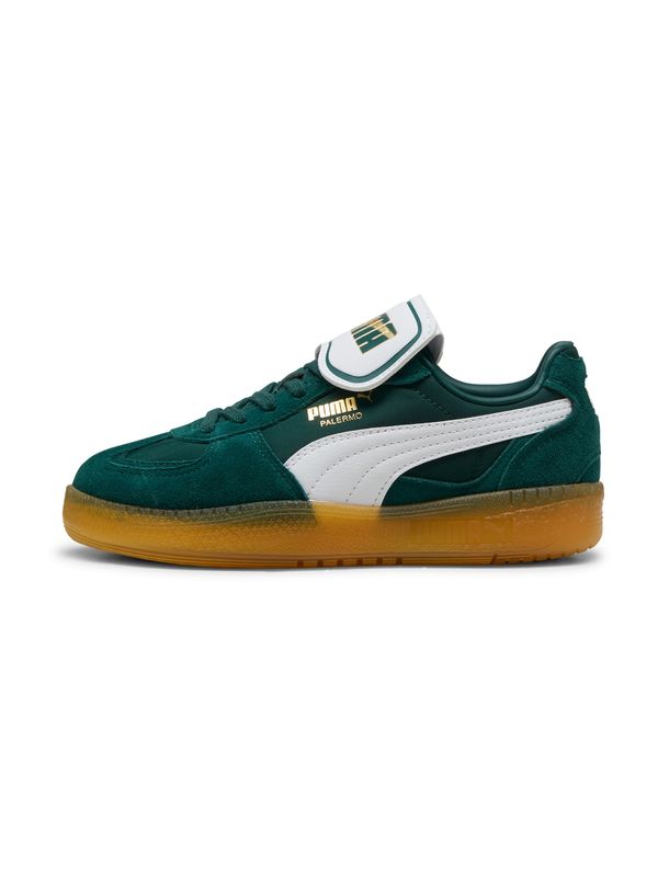 PUMA PUMA Niske tenisice  zlatna / tamno zelena / bijela