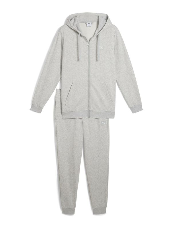 PUMA PUMA Odjeća za vježbanje  siva melange / bijela