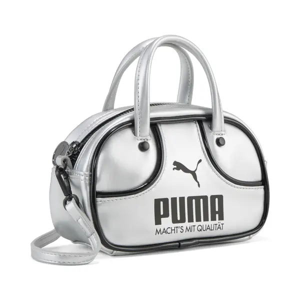 PUMA PUMA Ručna torbica  srebrno siva / crna