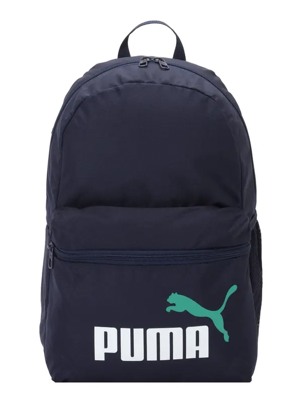PUMA PUMA Ruksak 'PHASE'  mornarsko plava / zelena / bijela