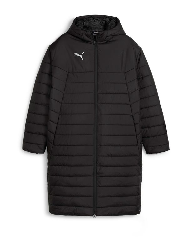PUMA PUMA Sportska jakna 'FINAL Bench'  crna / srebro
