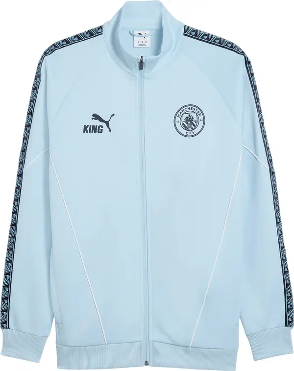 PUMA PUMA Sportska jakna 'Manchester City King Anthem'  svijetloplava / crna