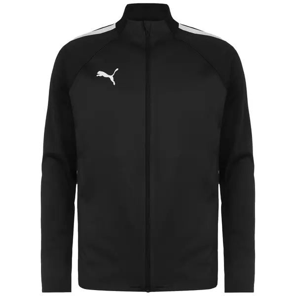 PUMA PUMA Sportska jakna 'Team Liga'  crna / bijela