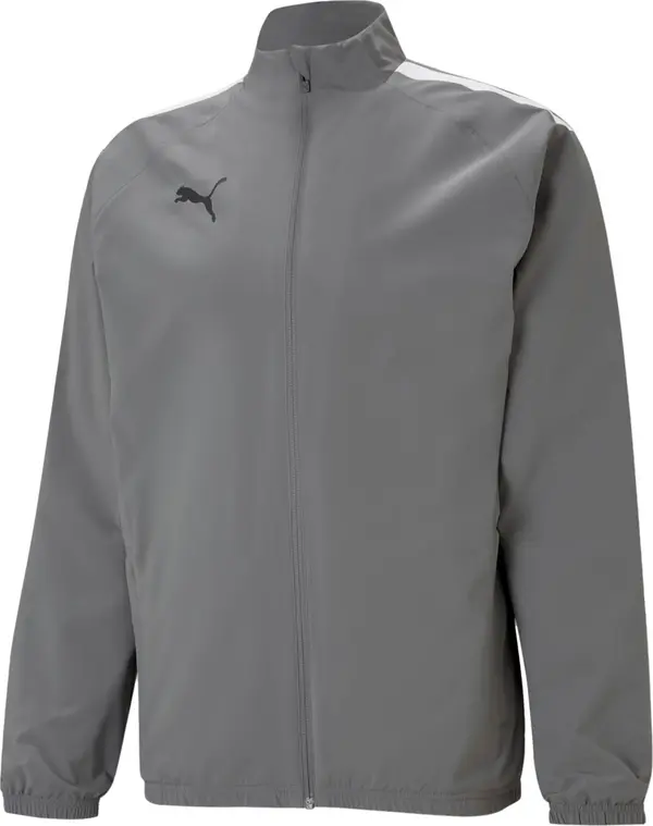 PUMA PUMA Sportska jakna 'Team Liga'  siva / crna