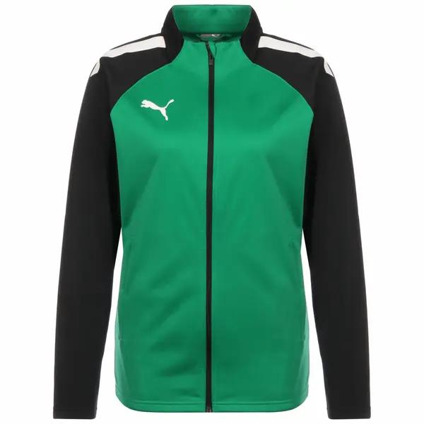 PUMA PUMA Sportska jakna 'Team Liga'  zelena / crna / bijela